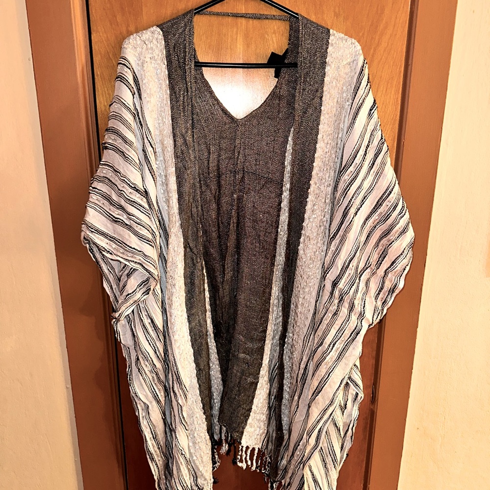 Bathing suit cover up or cape